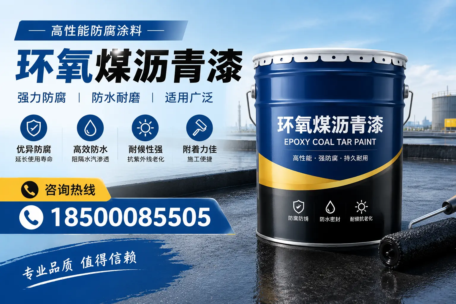 环氧煤沥青漆的主要成分与功能，宜宾用户深度了解
